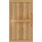 Ekena Millwork Framed Board-n-Batten Shutters, Rough Sawn Western Red Cedar, 21 1/2W x 38H, PR RBF06S21X038RWR - alternate 2